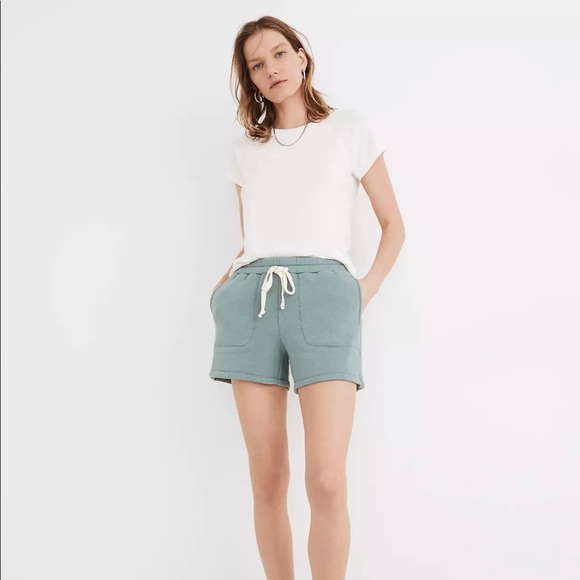 Madewell Pants - Madewell MWL Airyterry Stitched-Pocket Sweatshorts